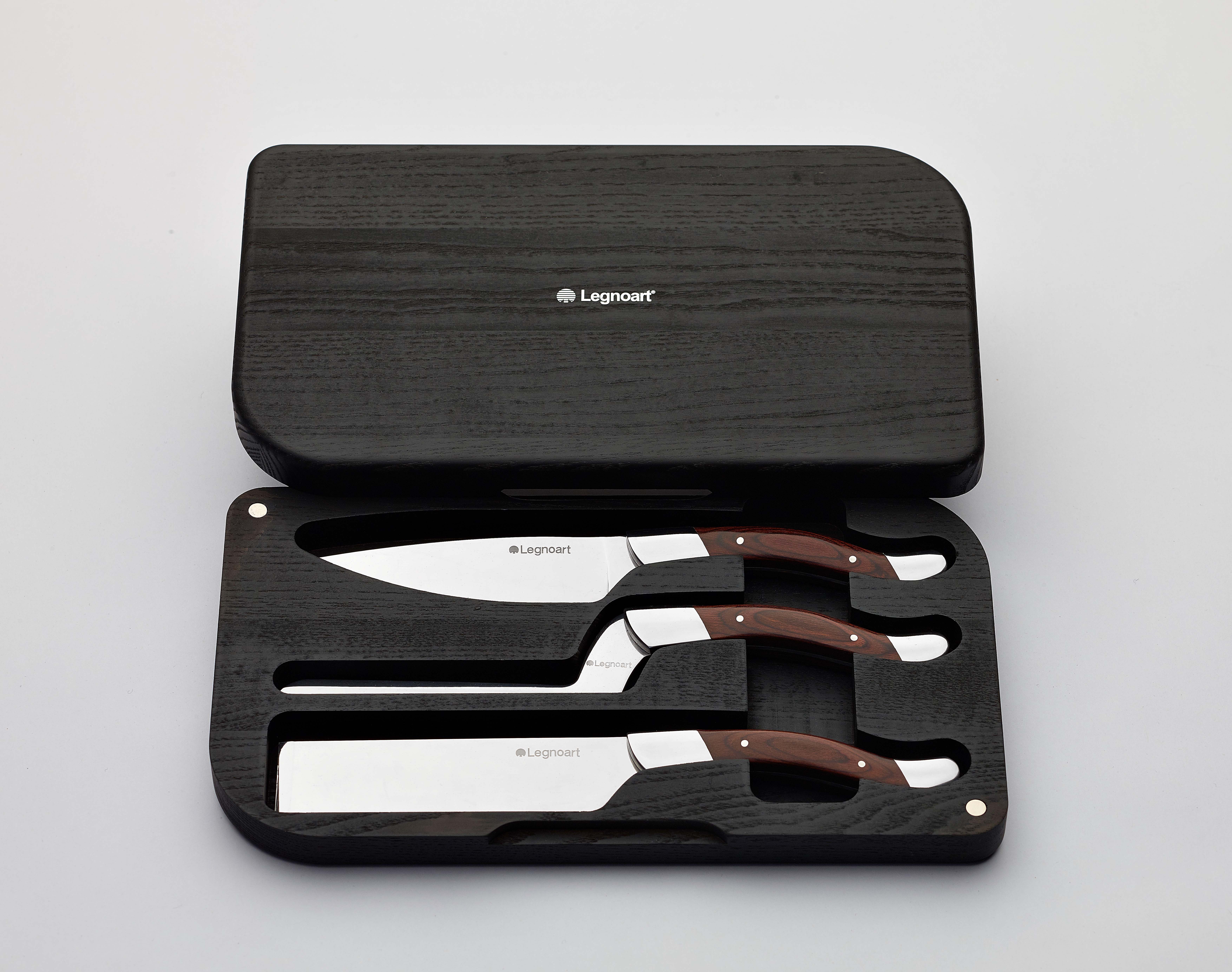 Legnoart FROMAGER Osteknivesæt i Wenghe 